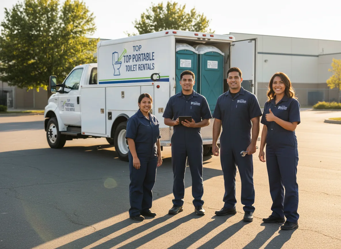 Short Term Porta Potty Rental company in Melcher Dallas, IA